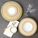 Тарелка тортовая 31,5см коллекции Tiara Or бренда Haviland