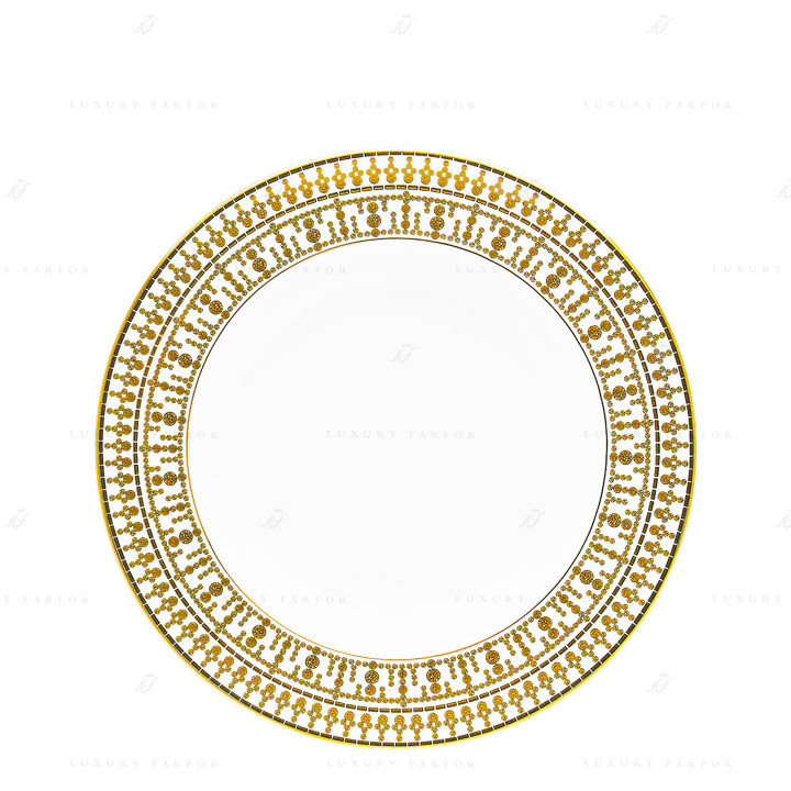 Тарелка глубокая 31,5см коллекции Tiara Or бренда Haviland