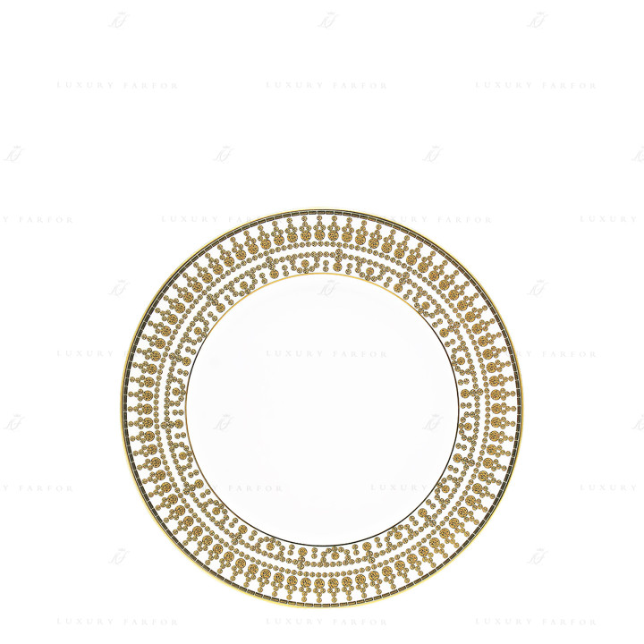 Тарелка закусочная 22см коллекции Tiara Or бренда Haviland