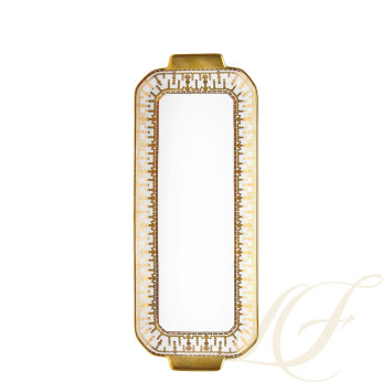 Блюдо для пирога 39х15,5см коллекции Tiara Or бренда Haviland