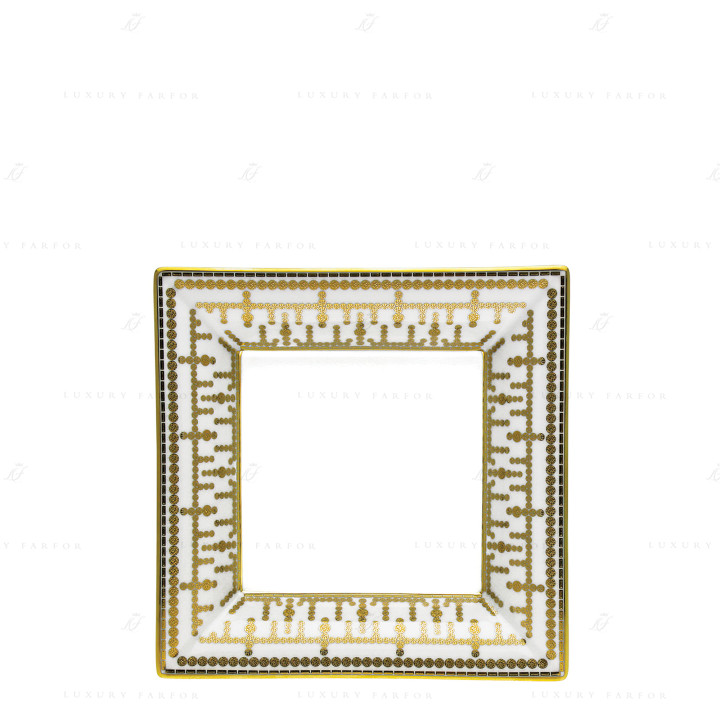 Чаша квадратная 18,5см коллекции Tiara Or бренда Haviland