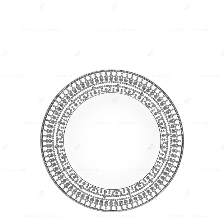 Тарелка суповая 23,5см коллекции Tiara Platin бренда Haviland