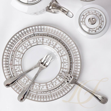Тарелка десертная 16см коллекции Tiara Platin бренда Haviland