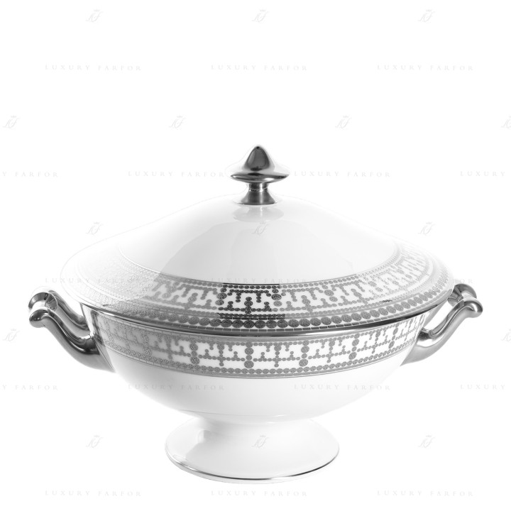 Супница 2л коллекции Tiara Platin бренда Haviland