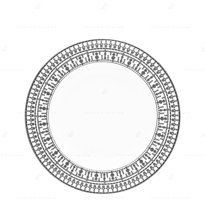 Тарелка глубокая 31,5см коллекции Tiara Platin бренда Haviland