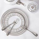 Тарелка закусочная 22см коллекции Tiara Platin бренда Haviland