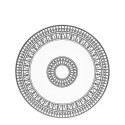 Тарелка сервировочная 31см коллекции Tiara Platin бренда Haviland