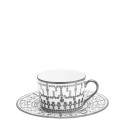Чашка чайная с блюдцем 0,14л коллекции Tiara Platin бренда Haviland