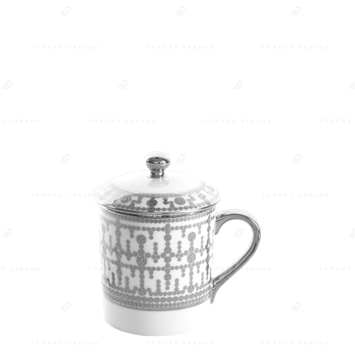 Кружка с крышкой 0,27л коллекции Tiara Platin бренда Haviland