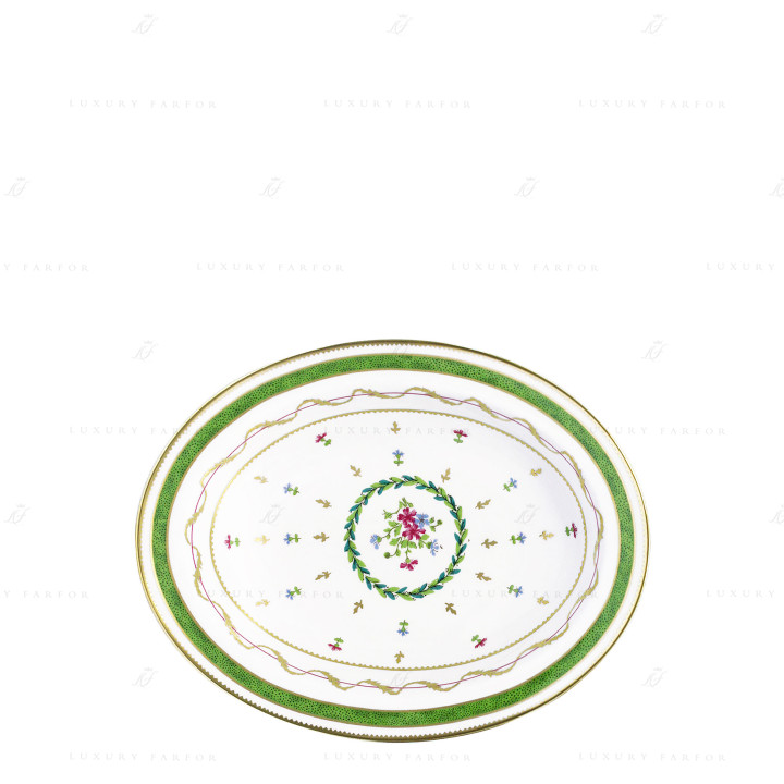 Чаша для овощей 23,5см коллекции Vieux Paris Vert бренда Haviland