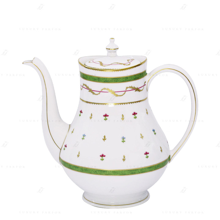 Кофейник 1,2л коллекции Vieux Paris Vert бренда Haviland