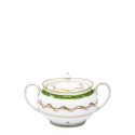 Сахарница 0,28л коллекции Vieux Paris Vert бренда Haviland