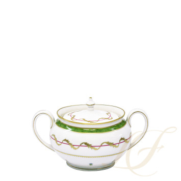 Сахарница 0,28л коллекции Vieux Paris Vert бренда Haviland