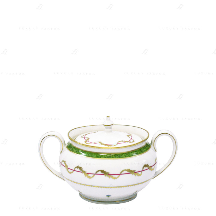 Сахарница 0,28л коллекции Vieux Paris Vert бренда Haviland