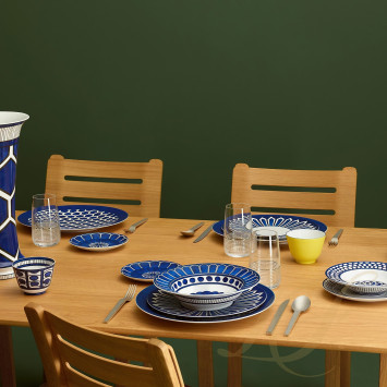 Чаша бульонная № 2 10,5см коллекции Bleus d'Ailleurs бренда Hermes