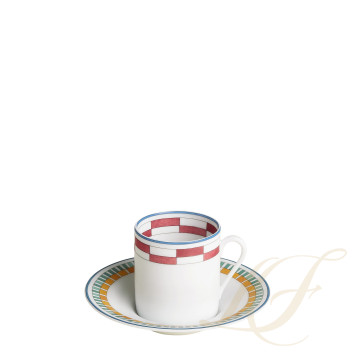 Чашка кофейная с блюдцем №1 90мл бренда Hermes