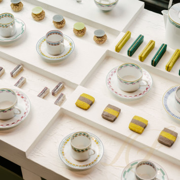 Чашка чайная с блюдцем №2 160мл бренда Hermes