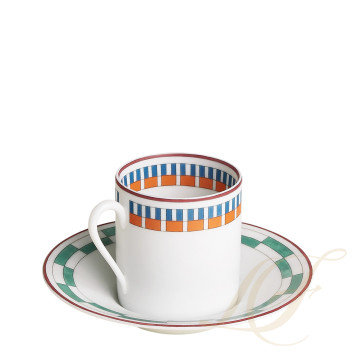 Чашка кофейная с блюдцем №2 90мл бренда Hermes