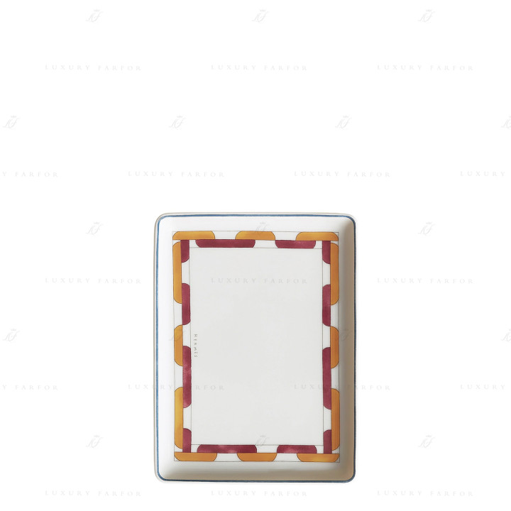 Блюдо прямоугольное №2 16x12см коллекции Contrepoint бренда Hermes