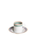 Чашка кофейная с блюдцем №3 90мл коллекции Contrepoint бренда Hermes