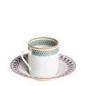 Чашка кофейная с блюдцем №3 90мл коллекции Contrepoint бренда Hermes