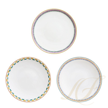 Тарелка главная 27см, 3шт. бренда Hermes