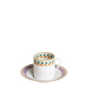 Чашка кофейная с блюдцем №4 90мл коллекции Contrepoint бренда Hermes
