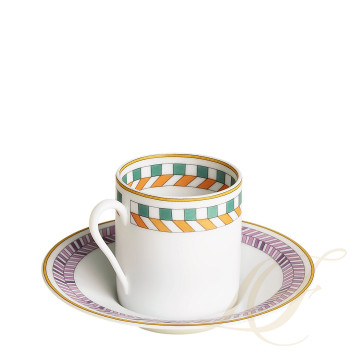 Чашка кофейная с блюдцем №4 90мл бренда Hermes