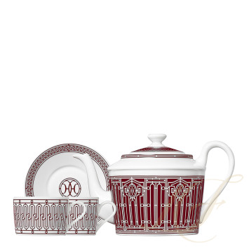 Чайный набор из 5 предметов бренда Hermes