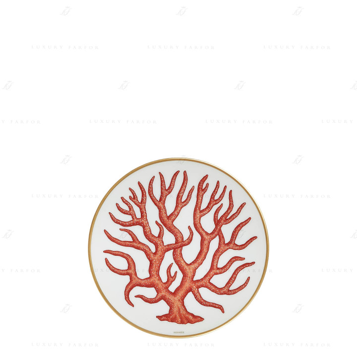 Тарелка десертная №3 14см коллекции Natures Marines бренда Hermes