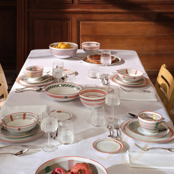 Чаша для мюсли 23см коллекции Tressages Equestres бренда Hermes