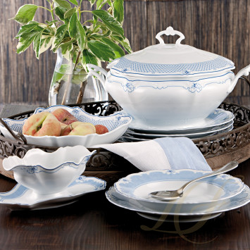 Тарелка суповая 24см коллекции Baronesse Estelle 