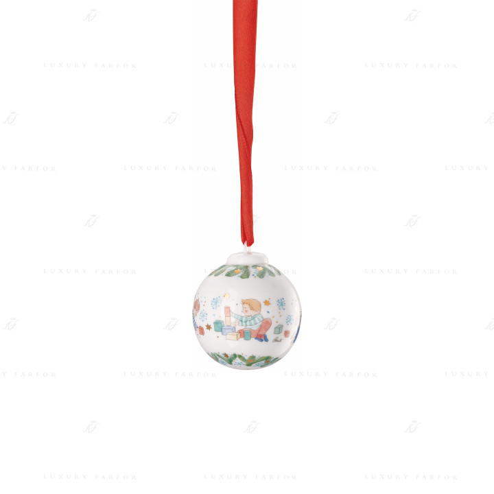 Фарфоровый шар 5см коллекции Christmas бренда Hutschenreuther