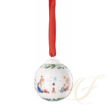Фарфоровый шар 5см коллекции Christmas бренда Hutschenreuther