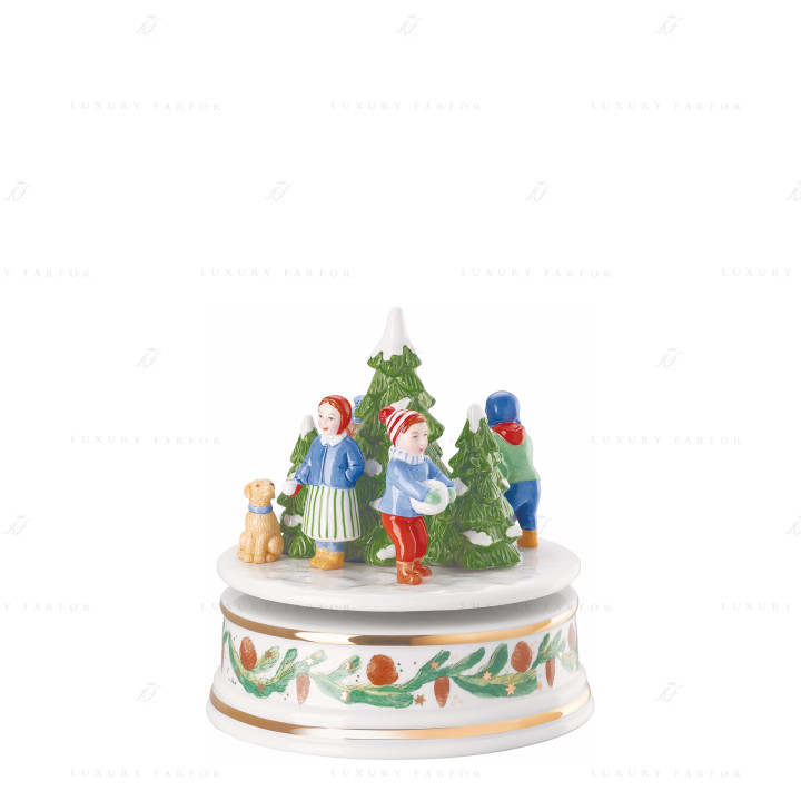 Музыкальная шкатулка 16см коллекции Christmas (Лимитированная серия на 499 пред.) бренда Hutschenreuther