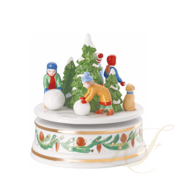 Музыкальная шкатулка 16см коллекции Christmas (Лимитированная серия на 499 пред.) бренда Hutschenreuther