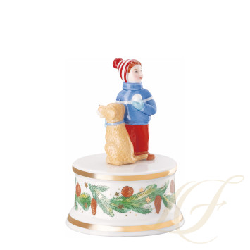 Музыкальная шкатулка 12см коллекции Christmas (Лимитированная серия) бренда Hutschenreuther