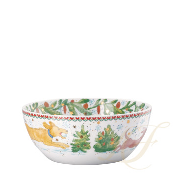 Чаша для мюсли 15см коллекции Christmas бренда Hutschenreuther