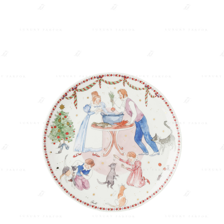 Тарелка 22см коллекции Christmas бренда Hutschenreuther