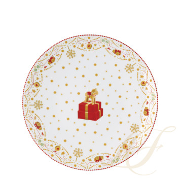 Тарелка для выпечки 31см коллекции Christmas Love бренда Hutschenreuther