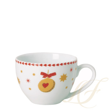 Чашка эспрессо с блюдцем 0,1л коллекции Christmas Love бренда Hutschenreuther