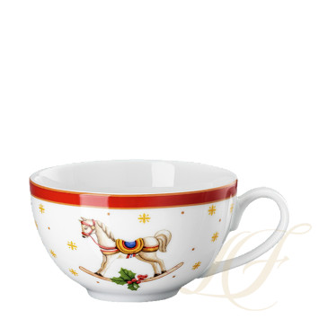 Чашка с блюдцем 0,26л коллекции Happy Wintertime бренда Hutschenreuther