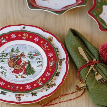 Тарелка 22см коллекции Happy Wintertime 