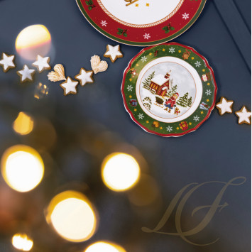 Тарелка для выпечки 31см коллекции Happy Wintertime 