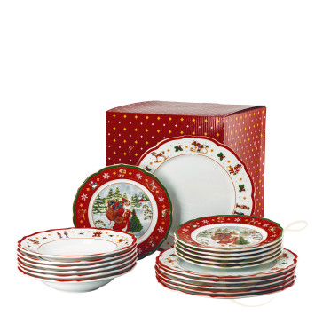 Набор из 18 предметов коллекции Happy Wintertime 