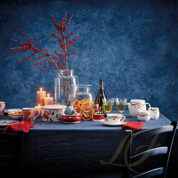 Сахарница 0,15л коллекции Nora Christmas бренда Hutschenreuther