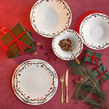 Чаша многофункциональная 20,4см коллекции Nora Christmas бренда Hutschenreuther