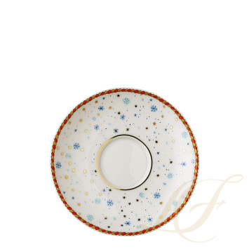 Чашка эспрессо с блюдцем 0,08л коллекции Weihnachtsleuchten (Лимитированная серия) бренда Hutschenreuther