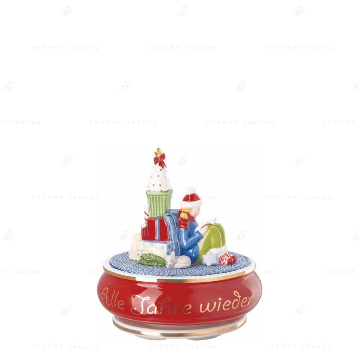Музыкальная шкатулка 16см коллекции Weihnachtslieder (Лимитированная серия на 999 пред.) бренда Hutschenreuther