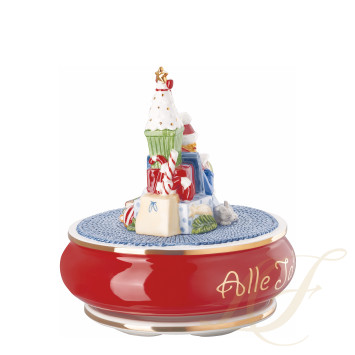 Музыкальная шкатулка 16см коллекции Weihnachtslieder (Лимитированная серия на 999 пред.) бренда Hutschenreuther